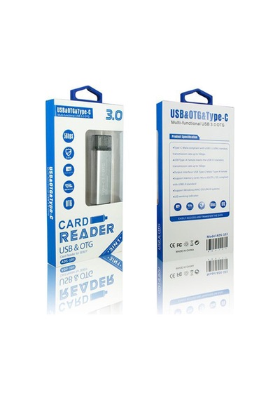 Usb Type C 3.0 Hızlı Card Reader Sd-Tf Hafıza Kart Okuyucu