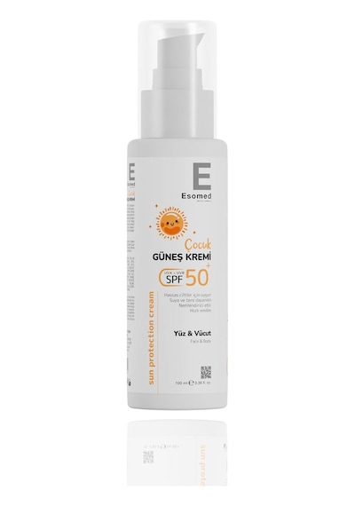 Çocuk Güneş Kremi Spf 50+ Hassas Ciltler İçin Suya Dayanıklı Yüksek Koruma
