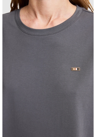 U.s. Polo Assn. Kadın Antrasit Tişört Basic 50323545-vr006