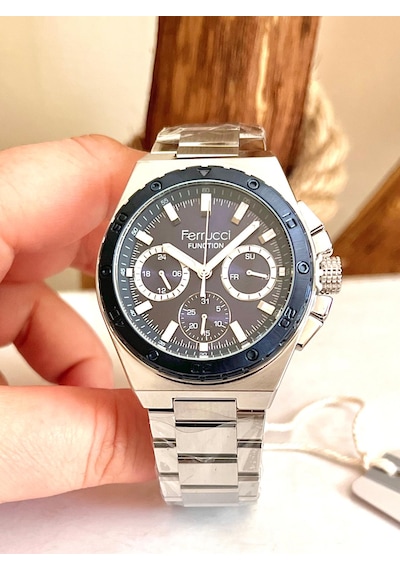 Ferrucci Fc70824 Spor Model Fonksiyonlu Erkek Kol Saati+bileklik
