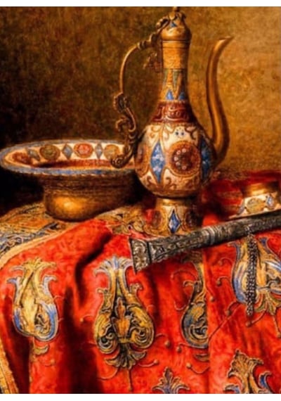 5d Elmas Boncuk Taş Işleme Mozaik Goblen Kit 50x40cm Gc89264 Diamond Painting