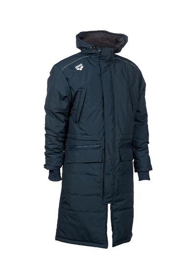 Arena Team Solid Unisex Lacivert Günlük Stil Parka 004914700 Mavi