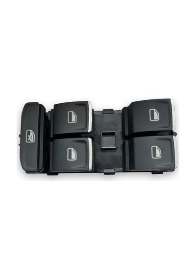 Vass41 Sol Ön Kapı Dörtlü Cam Düğmesi Krom 5g0959857e Vw Tiguan İle Uyumlu 2016-2020