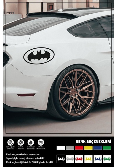 Batman Stıcker 35 X 18 Cm