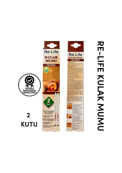 Kulak Temizleme Mumu Çubuğu Ear Candle 2'li x 2