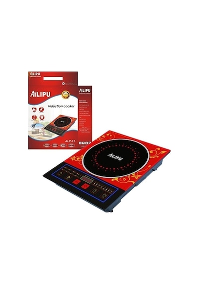 Alp-12 Lazer 2200 W Elektirikli Ocak Alp-12 Kırmızı