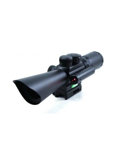 3.510x40 Zoomlu Dürbünü Lazerli Dürbün Çok Renkli