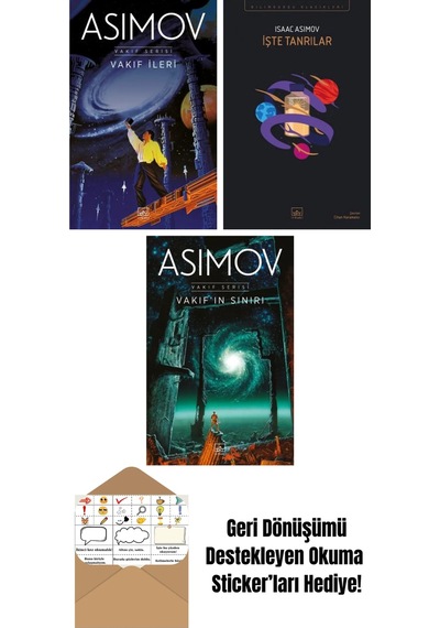 Vakıf İleri Vakıf Serisi 7. Kitap + İşte Tanrılar + Vakıf In Sınırı Vakıf Serisi 4. Kitap