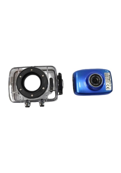 Aksiyon Kamera 720p Su Geçirmez Mavi Mavi