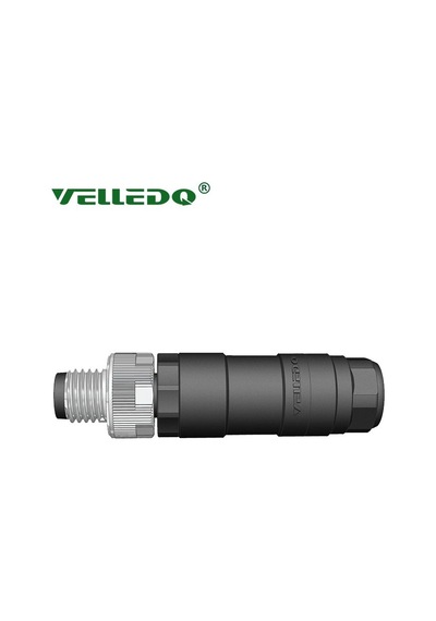 M8-m03t - M8 3 Pin Erkek Düz Konnektör - Velledq