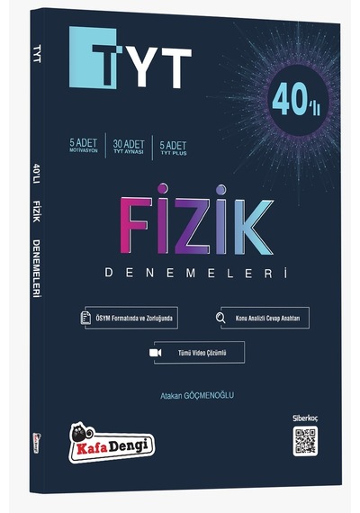 Kafadengi Tyt Fizik 40 Lı Branş Denemesi 2022 N11.15958
