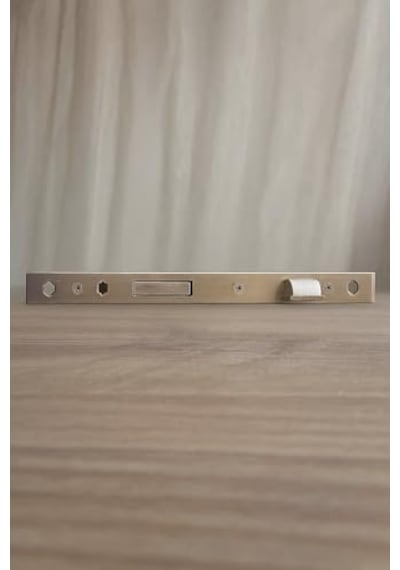 Tr Pvc Wc Gömme Kilit, 35 Mm, Metal, Dayanıklı, Banyo Kapısı, Güvenlik Mekanizması Genel