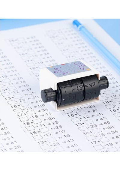 Matematik İşlem Rulosu Boşluk Doldurmalı Set Çok Renkli