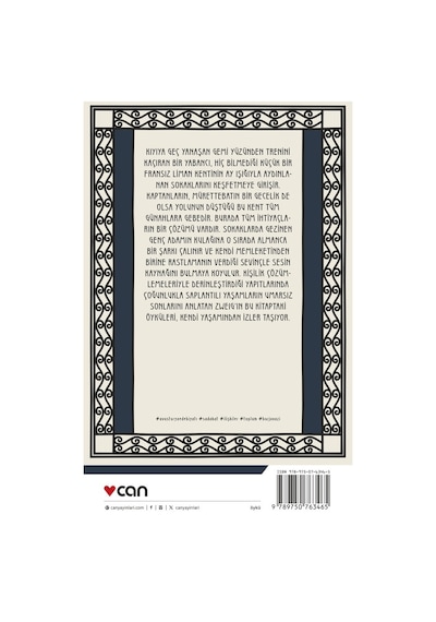 Ay Işığı Sokağı - Can Yayınları - Stefan Zweig