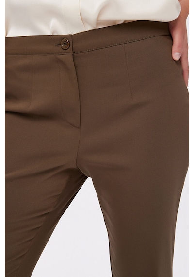 Faik Sönmez Slim Fit Klasik Pantolon W27pnt003 Bw27pnt00316 Koyu Haki