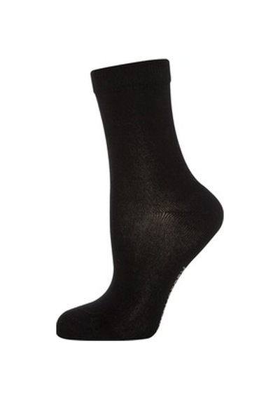 Thermoform Bambu Çocuk Çorap Siyah