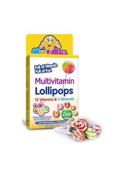 Multiball Multivitamin Lollipops