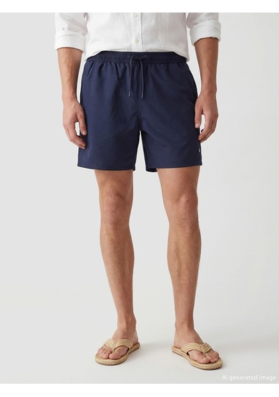 Lcw Swımwear Lacivert Kısa Boy Erkek Yüzme Şort