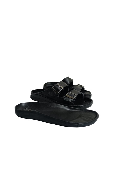 Ortopedik Tabanı Çıkan Hakiki Deri Terlik Düz Taban Topuk Dikeni Nasır Plantar Fasiit Halluks Valgus Siyah Ortopedik Tabanı Çıkan Hakiki Deri Terlik Düz Taban Topuk Dikeni Nasır Plantar Fasiit Halluks Valgus Siyah