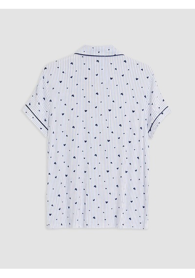 Lcw Dream Ekru Puantiyeli Kadın Pijama Takım