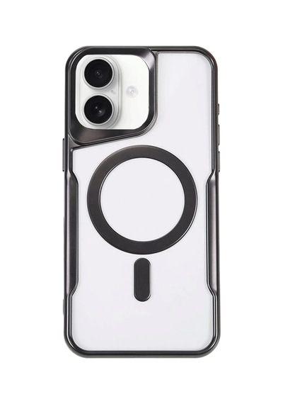 Apple Uyumlu iPhone 16 Uyumlu Kılıf Boyi Magsafe Silikon Kapak - Siyah