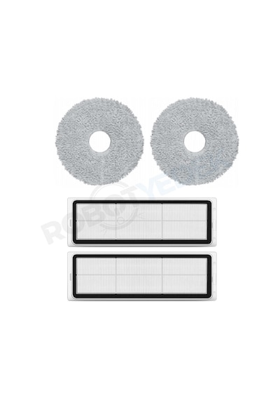 Dreame L10s Pro Gen 2 Uyumlu Yedek Mop Ve Hepa Filtre-4 Parça