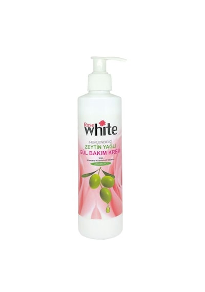 Rose White 200 Ml. Zeytin Yağlı Gül Kremi