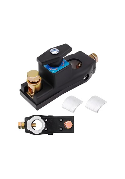 Muhafazalı Çevirmeli Akü Kutup Başı Şalteri Devre Kesici 12v - 24v 300a Otomobil, Karavan, İş Makineleri, Solar Sistemler, Tekne Ve Araçlar İçin Açık Kapama Anahtarı On/off