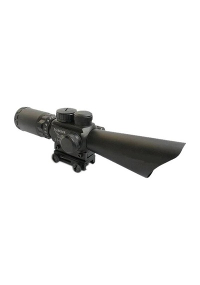 3.510x40 Zoomlu Av Dürbünü Lazerli Dürbün Kırmızı