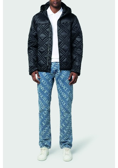 Versace Şişme Mont Siyah