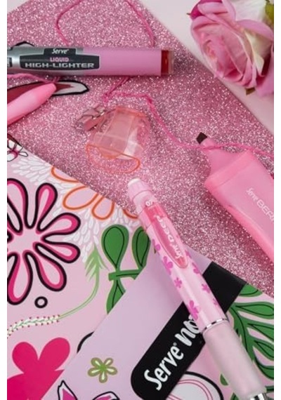 Note Defter 15 X 21 Cızgılı Desenli Seker Pembe 103 Ivory