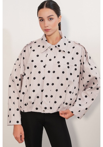 Hiccup Bdart Oversized Fermuarlı Ceket Çok Renkli