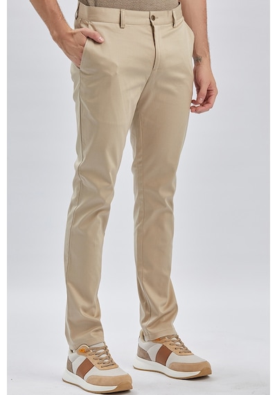 İmza Bej Armürlü Pamuklu Likralı Yan Cepli Slim Fit Dar Kesim Casual Pantolon 1003240161-bej Bej İmza Bej Armürlü Pamuklu Likralı Yan Cepli Slim Fit Dar Kesim Casual Pantolon 1003240161-bej Bej