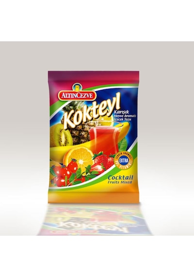Altın Cezve Kokteyl Aromalı Toz İçecek 10 x 250 G