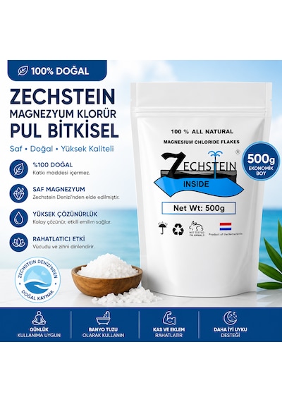 Doğal Zechstein Magnezyum Klorür 500gr