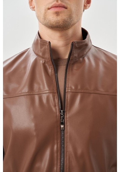 İmza Koyu Kahverengi Suni Deri Hakim Yaka Düz Yırtmaçsız Tam Astar Slim Fit Casual Deri Mont 1038245151 Koyu Kahverengi İmza Koyu Kahverengi Suni Deri Hakim Yaka Düz Yırtmaçsız Tam Astar Slim Fit Casual Deri Mont 1038245151 Koyu Kahverengi