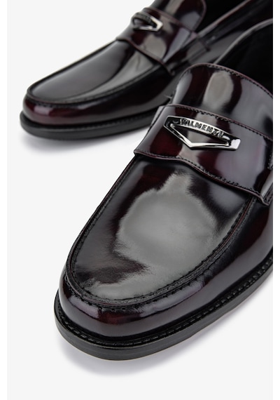 Valmenti Erkek Hakiki Deri Bordo Loafer Ayakkabı 1016 133 Erk Ayk Sk24-25 Bordo Acma Bordo
