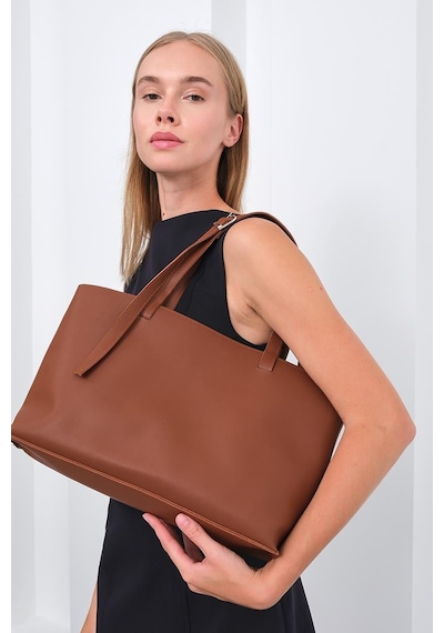 Shule Bags Joli Everyday Omuz Çantası Taba Taba