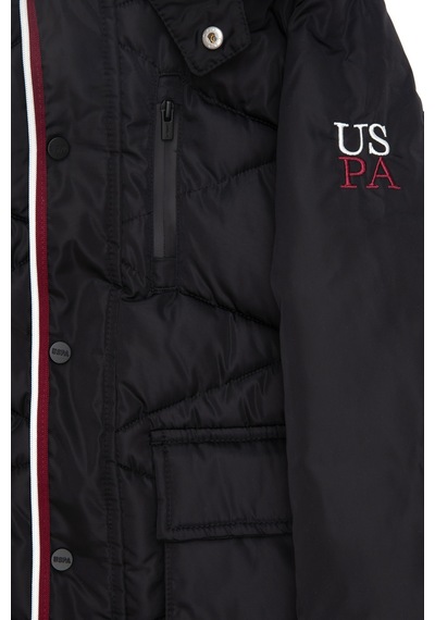 U.S. Polo Assn. Erkek Çocuk Siyah Kaban 50291717-vr046