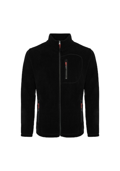 Genius Store Unisex 3 Cepli Tam Fermuarlı Polar Ceket