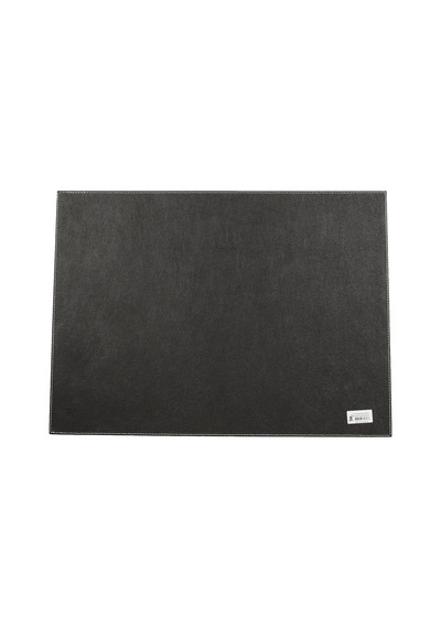 4713 Sümen Takımı Suni Deri Tek Parça Kapaklı Pad Sümen 55x40 Cm, Kahve