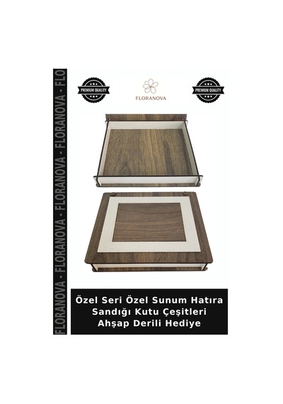 Özel Seri Özel Sunum Hatıra Sandığı Kutu Çeşitleri Ahşap Derili Hediye