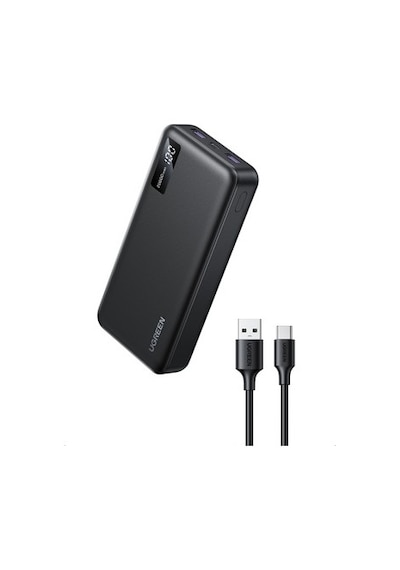 20.000 Mah Kapasiteli Hızlı Şarj Powerbank, 1 Usb-c Ve 2 Usb-a 30.000 Mah