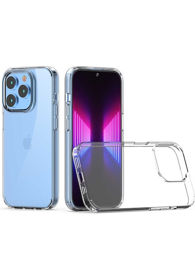 Apple Uyumlu iPhone 14 Pro Tchs Coss Kılıf-renksiz Renksiz
