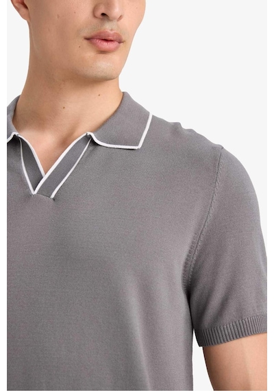 DeFacto Modern Fit Polo Yaka Kısa Kollu Triko Tişört C4984AX25SMGR431