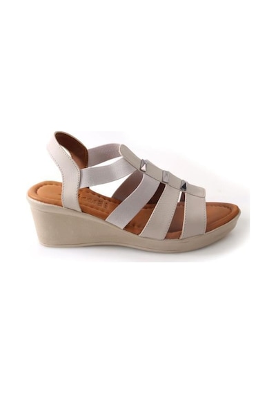 Papuçcity Mvşm 02860 Orto Pedik Dolgu Topuk Günlük Kadın Sandalet 001