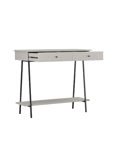 Elite İki Çekmeceli Dresuar-vizon-siyah 100x89x41 Cm Bej