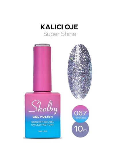 Shelby 10 Ml. A067 Süper Işıltılı Kalıcı Oje