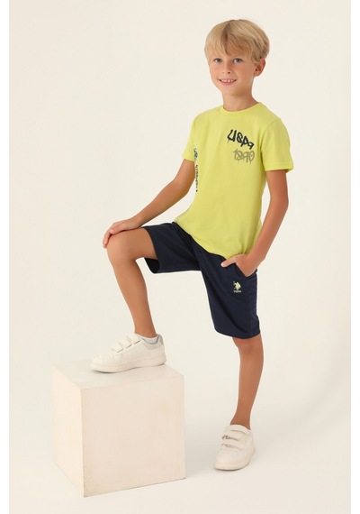 U.S. Polo Assn. Lisanslı Clothing Yeşil Erkek Çocuk Bermuda Takım 5274-43116 Fıstık Yeşili U.S. Polo Assn. Lisanslı Clothing Yeşil Erkek Çocuk Bermuda Takım 5274-43116 Fıstık Yeşili