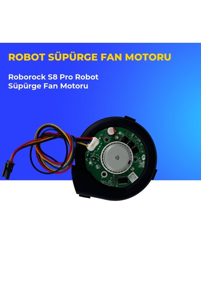 Roborock S8 Pro Robot Süpürge Fan Motoru
